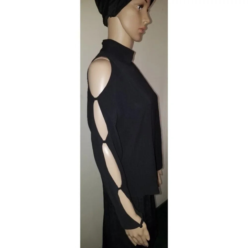 Cut Out Sleeves Top